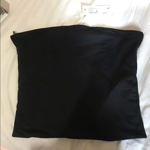Black tube top